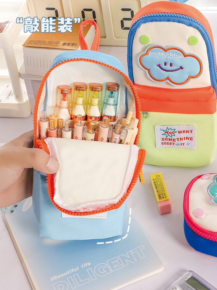 笔袋大容量高颜值文具盒学习开学小众收纳包学生新款可爱文具多层详情5