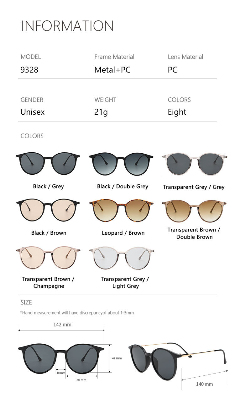 New fashionable round-face sunglasses from Europe and America, trendy driver sunglasses, universal for both men and women, cross-border sunglasses exclusively available pic 4