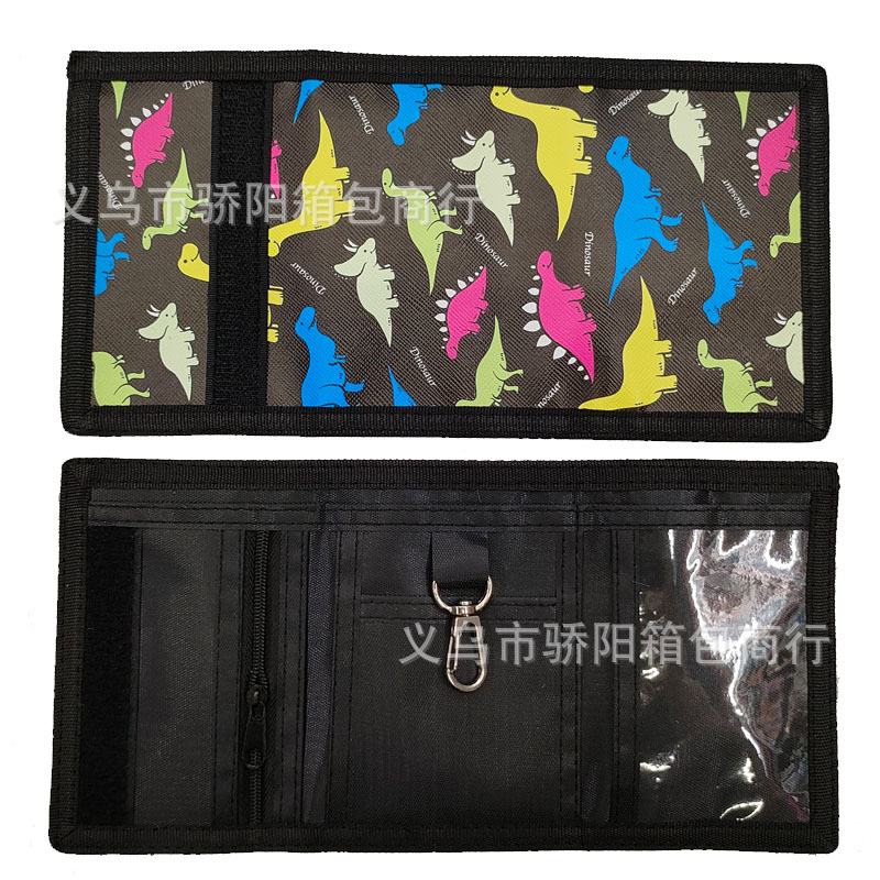 数码印花儿童钱包男生 学生折叠卡通零钱包 动漫拉链可爱女生钱夹收纳卡包详情16