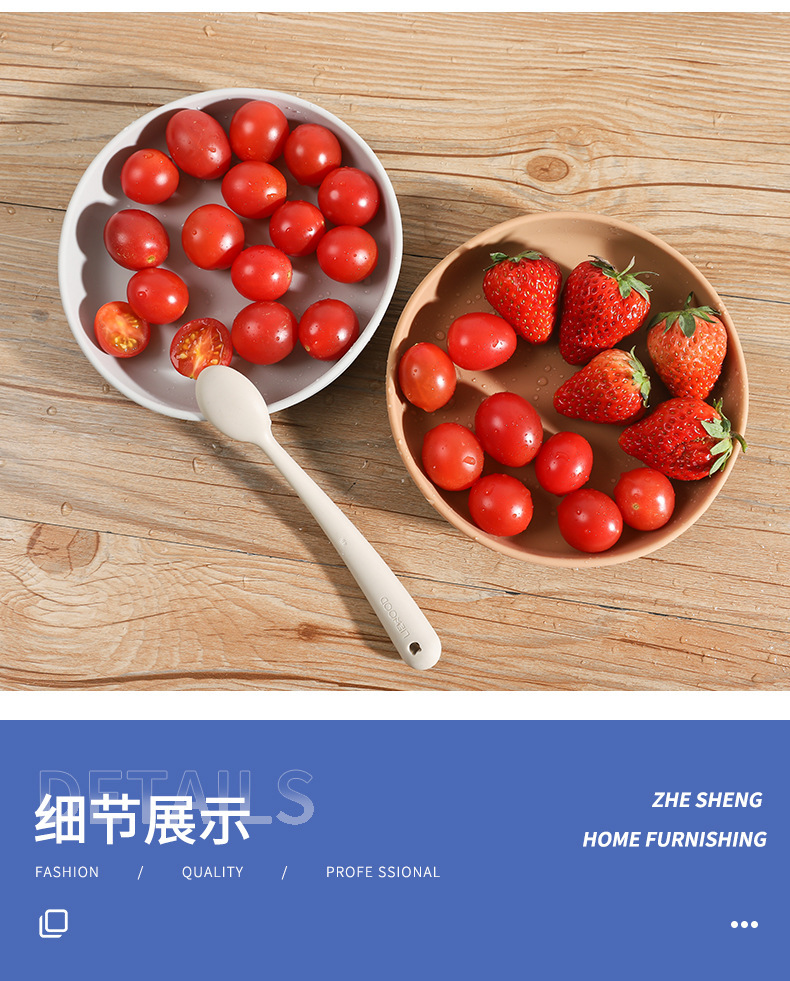 跨境新款硅胶圆形辅食吸盘碗微波炉可用耐高温防摔宝宝喂养餐具详情6