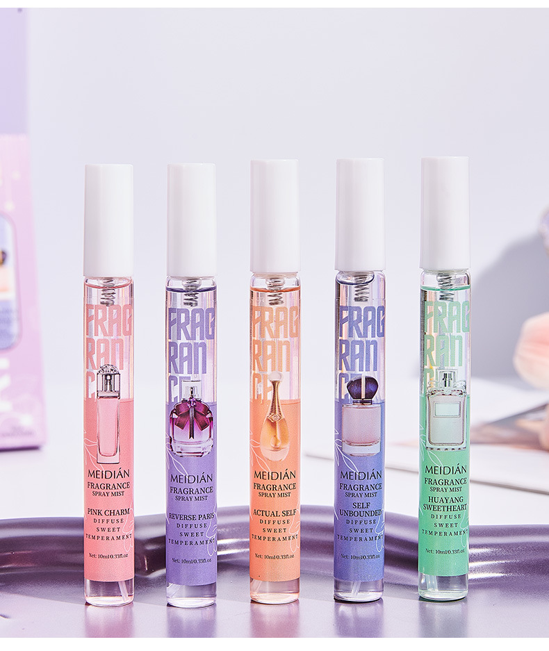 【 Cross-border Exclusive 】 Wholesale of 5-bottle MEIDIAN Fragrance Spray for Fresh, Light and Odor-Removing Perfume pic 20
