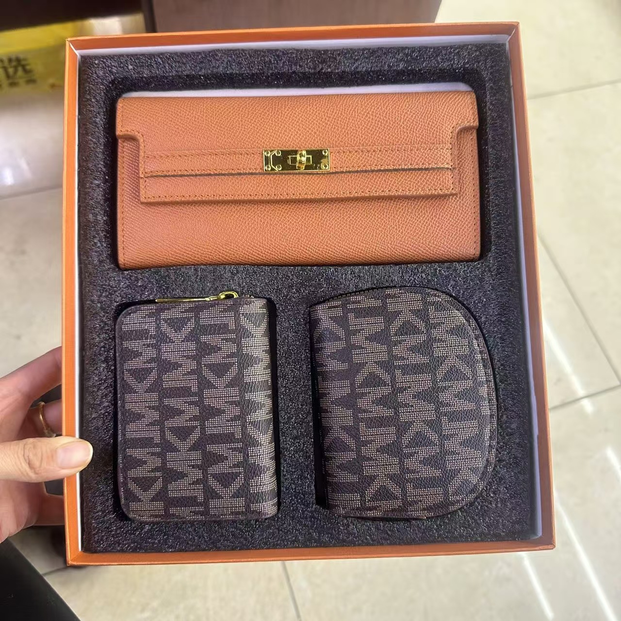 2024新款三件套礼盒装钱夹卡包套盒详情22