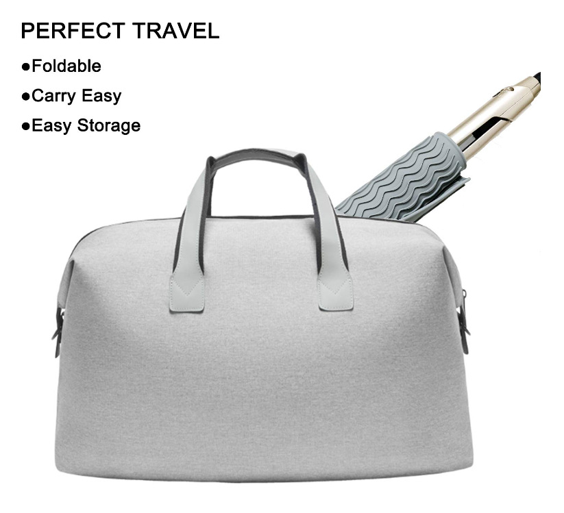 硅胶直发器隔热垫卷发棒美发隔热烫发隔热隔热垫防烫发器收纳批发详情9