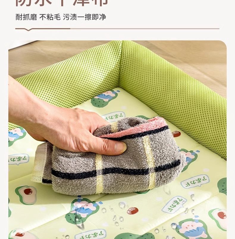 跨境狗窝夏季凉窝猫窝防中暑宠物凉席宠物凉垫子猫咪用品宠物用品详情12