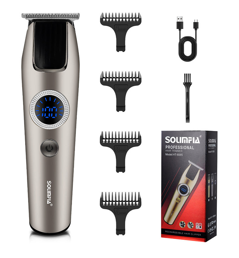 SOLIMPIA电动理发器男士电推剪便携式剃头刀剃光头发廊雕刻剪推子详情14