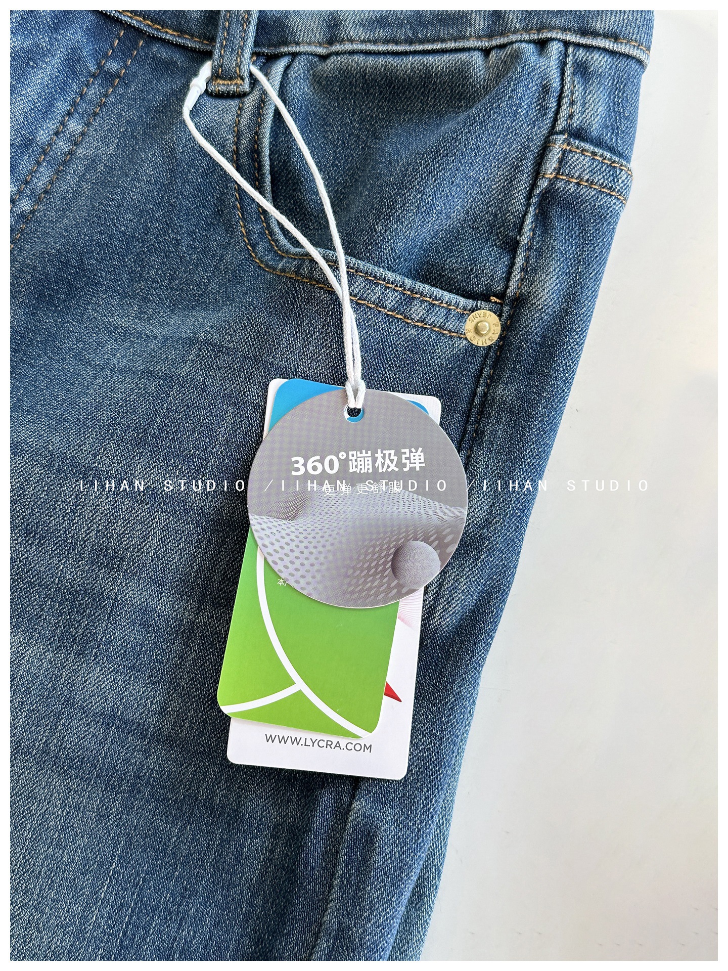 Original comic legs ~! High-waisted stretch flared jeans for women 2025 autumn new style, slimming and versatile long pants pic 23