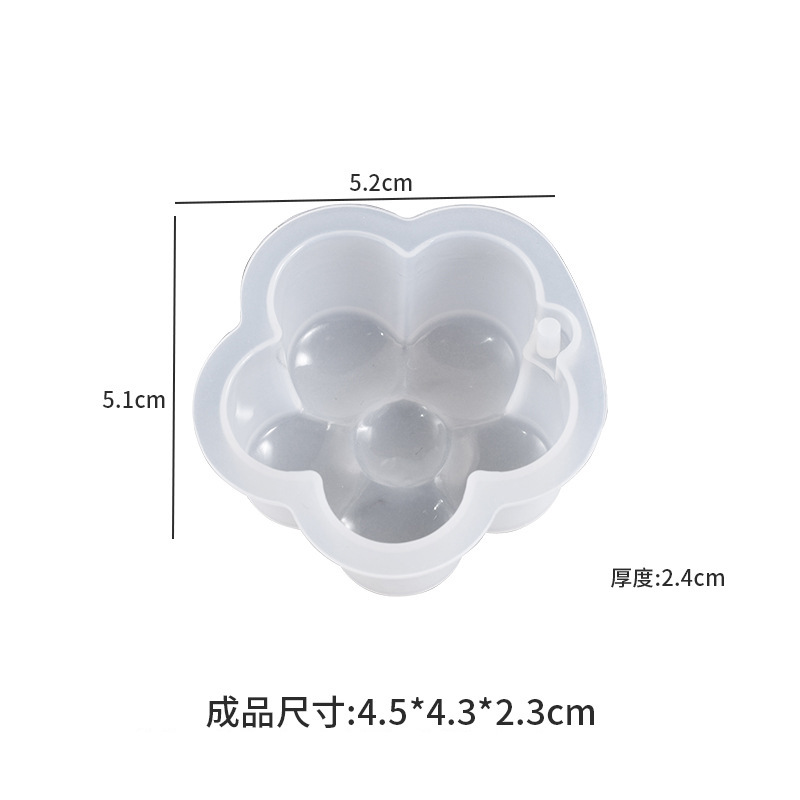 硅胶模具7件套火漆印章果冻蜡硅胶磨具diy捏捏乐蛋糕模具材料包详情2