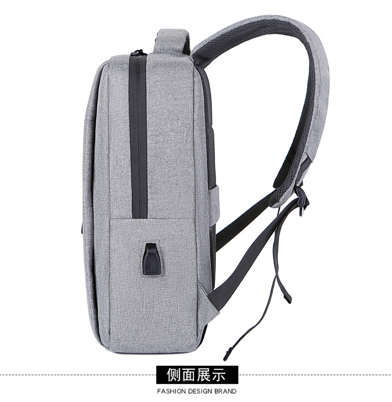 Cross border business backpack mochila multifuncional de gran capacidad para hombres advanced sense laptop bag USB imprimible pic 28