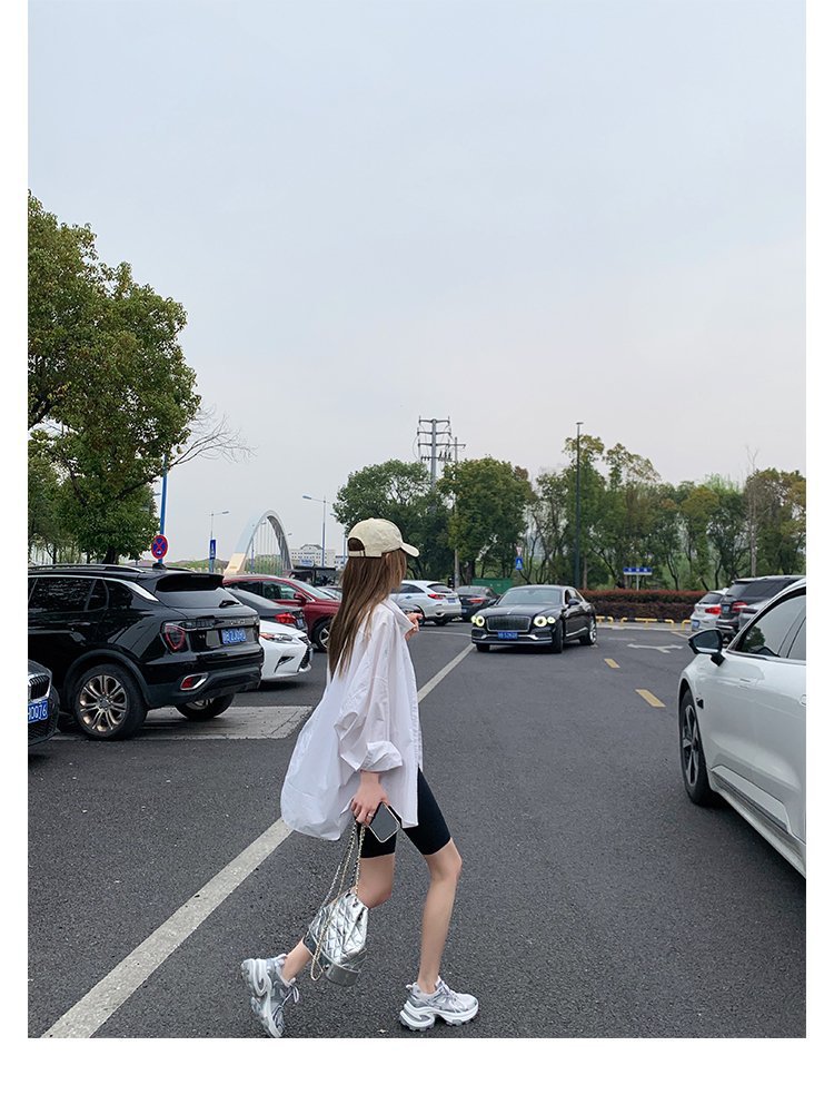 厚底银色老爹鞋女2025春夏新款透气增高网红炸街ins潮休闲运动鞋详情27