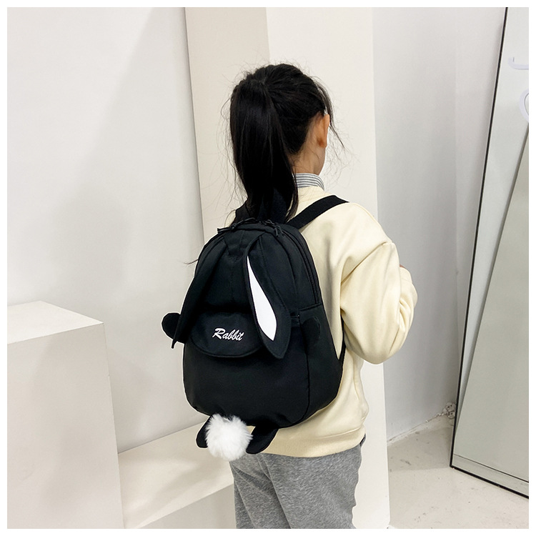 卡通可爱儿童双肩包幼儿园小孩轻便小背包3-6岁儿童帆布出行包潮详情23