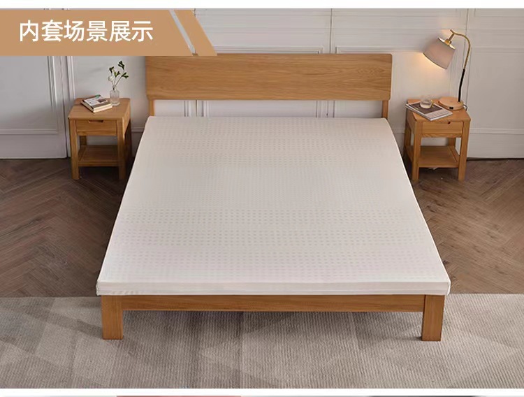 Natural latex mattress, home one-piece thin double rubber soft pad, student foldable tatami mattress, bedroom pic 13