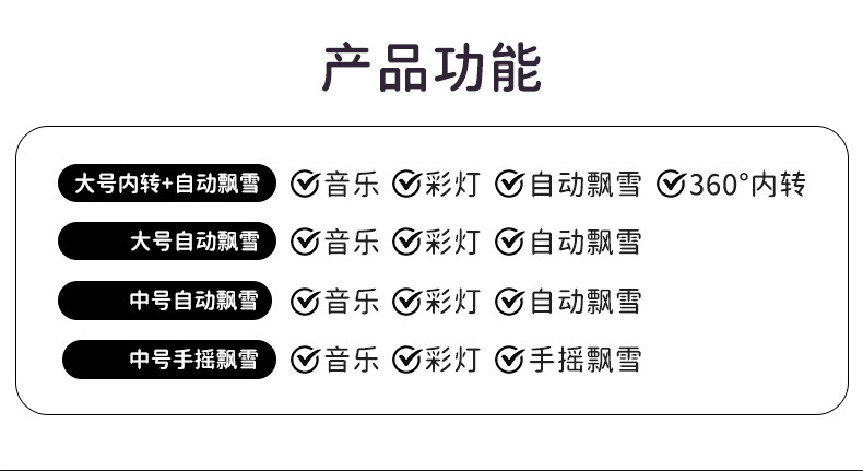 新款库洛米水晶球音乐盒超萌可爱奇幻魔法摆件送小孩礼物学生用品详情3