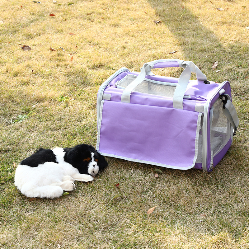 Rongka Pet Cross-border Amazon Pet Bags, Oxford Cloth Pet handbags, Portable pet Breathable cat cages, portable cat bags pic 6