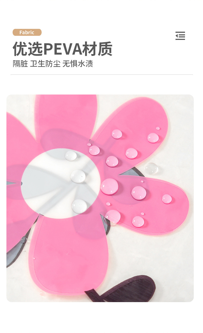 【持嘉】PEVA透明电动车防雨罩摩托车防尘防水保护罩电瓶车详情7