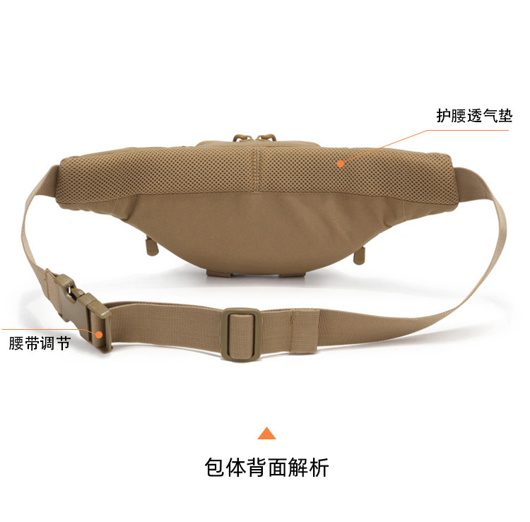 T Outdoor portable crossbody bag, gun holster magazine storage bag, multi-functional tactical gun bag, hiking waist bag pic 13