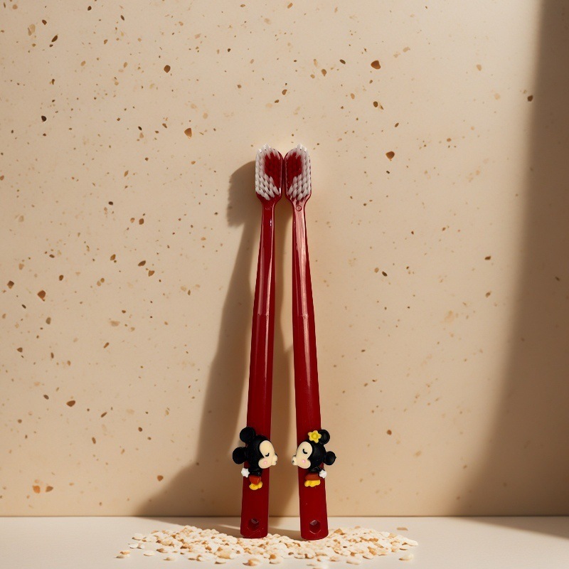 结婚香皂盒一对红色肥皂盒双喜新婚陪嫁妆漱口杯牙刷牙膏婚庆用品详情5