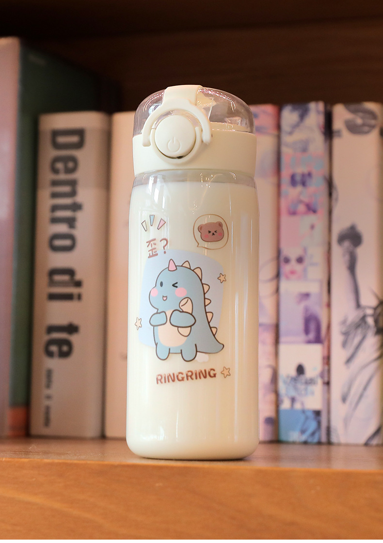 可爱高颜值塑料水杯儿童便携弹跳吸管学生户外运动随手杯日用百货详情19