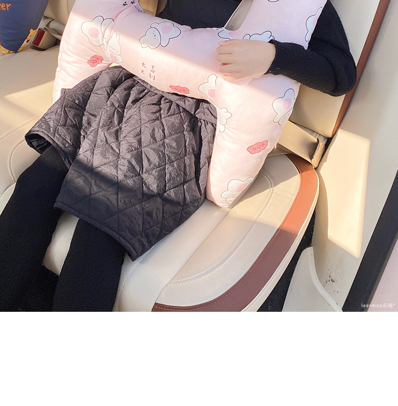 汽车抱枕儿童卡通动漫睡枕车载内用品抱枕车上舒适睡觉神器通用详情30