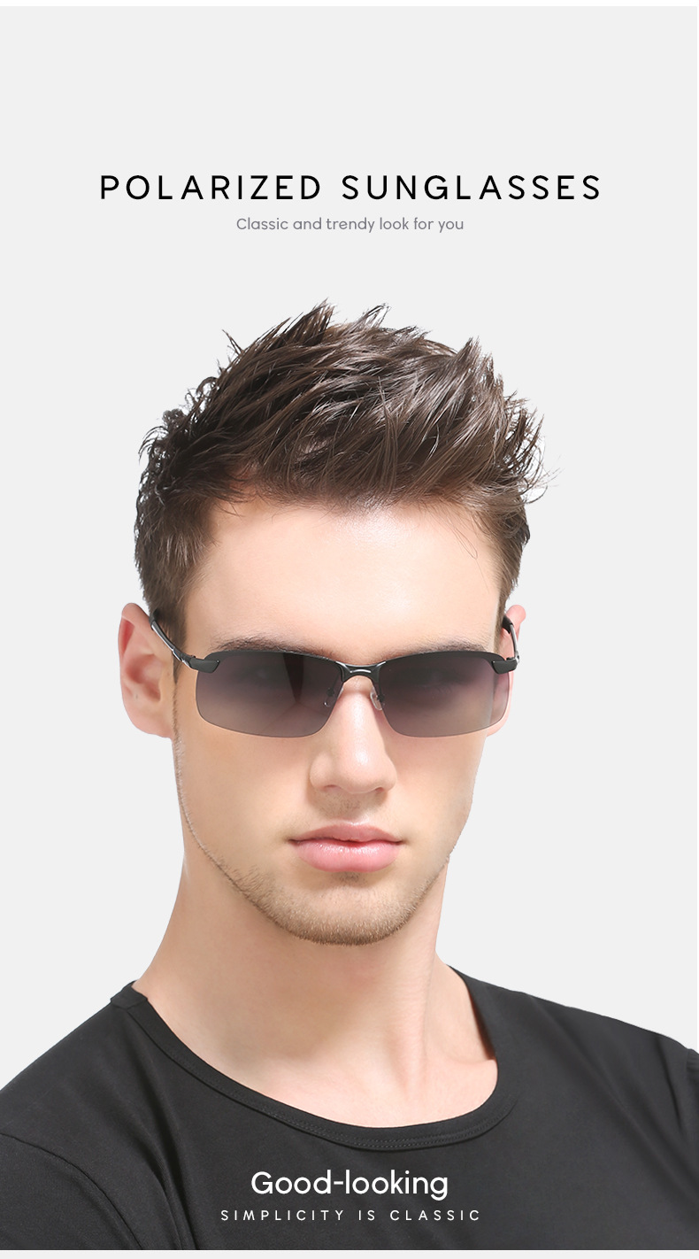 墨镜太阳眼镜3043太阳镜男变色太阳镜日夜两用墨镜偏光太阳镜批发详情10