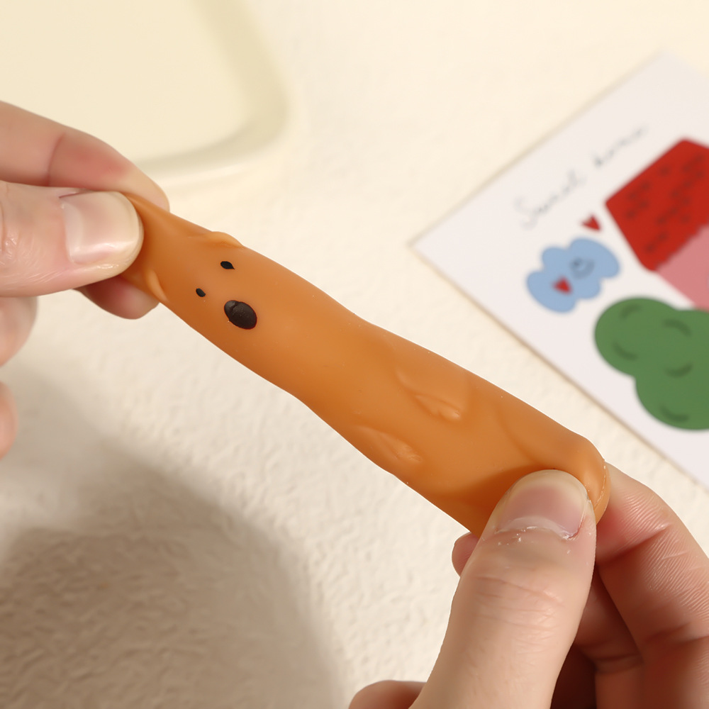 可爱迷你卡皮巴拉捏捏乐慢回弹发泄减压水豚玩具夜市摆摊解压动物详情12