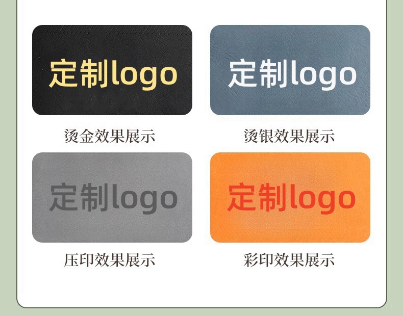 高档A5商务笔记本子礼盒套装 高颜值办公会议记录本 记事本定制logo 专业定制办公用品详情8