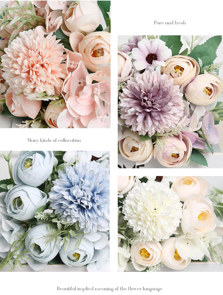 仿真花园林装饰工程户外居家摆件玫瑰厂家批发婚庆拍摄道具场景详情7