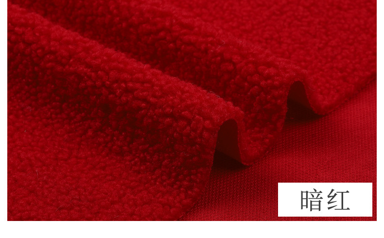 加厚羊羔绒布料珊瑚绒毛绒棉花绒保暖服装玩偶绒布羊羔毛内衬面料详情22