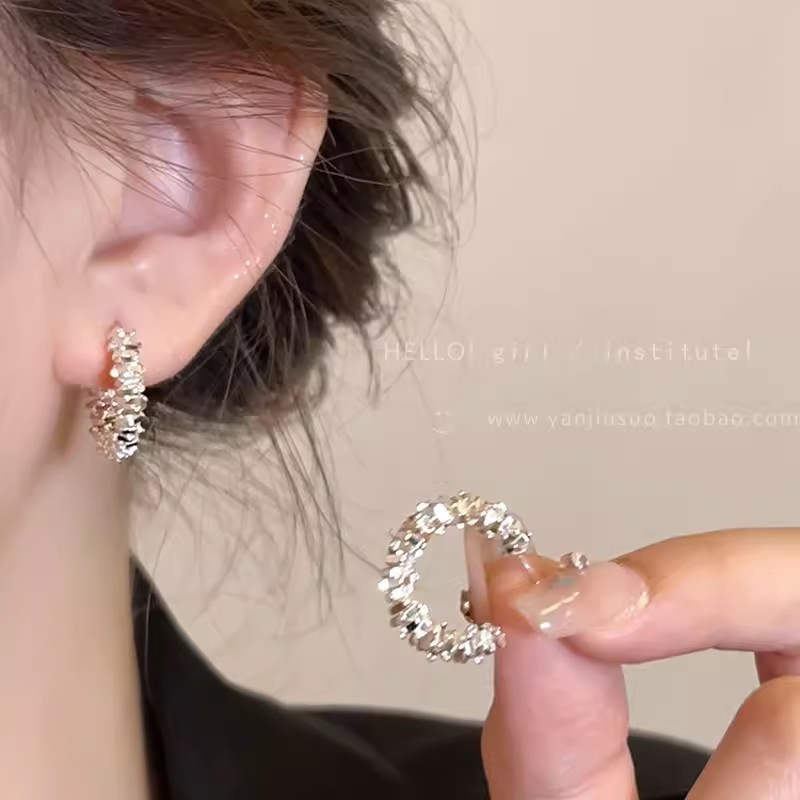 Ins-style pearl earrings for women, 925 silver needle, niche design, butterfly stud earrings, light luxury and high-end feel, earrings, earrings and ear rings pic 20