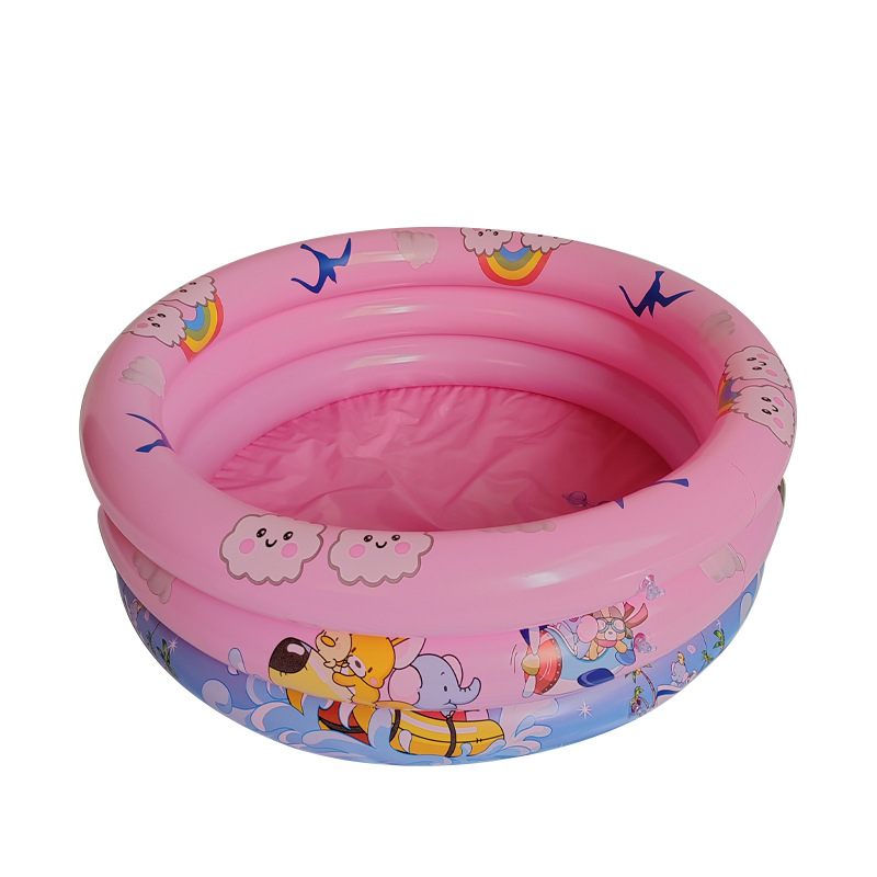 厂家批发90圆形游泳池水池钓鱼水池水池配件洗澡玩具洗澡盆充气水详情3