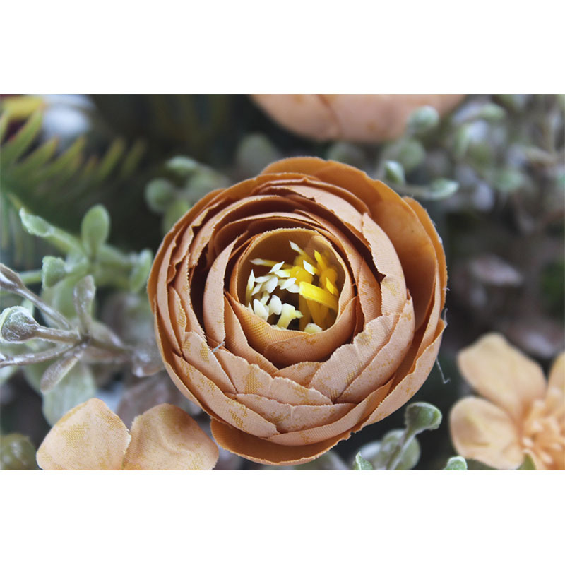 茶玫仿真花茶苞玫瑰把束小牡丹欧式插花家居装饰摆件花材摄影假花详情7