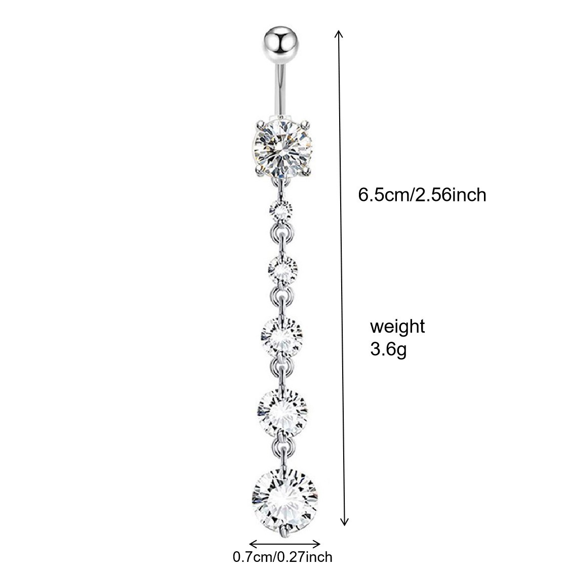 人体穿刺饰品肚脐钉跨境热卖肚脐环欧美经典肚脐扣批发厂家脐钉详情17