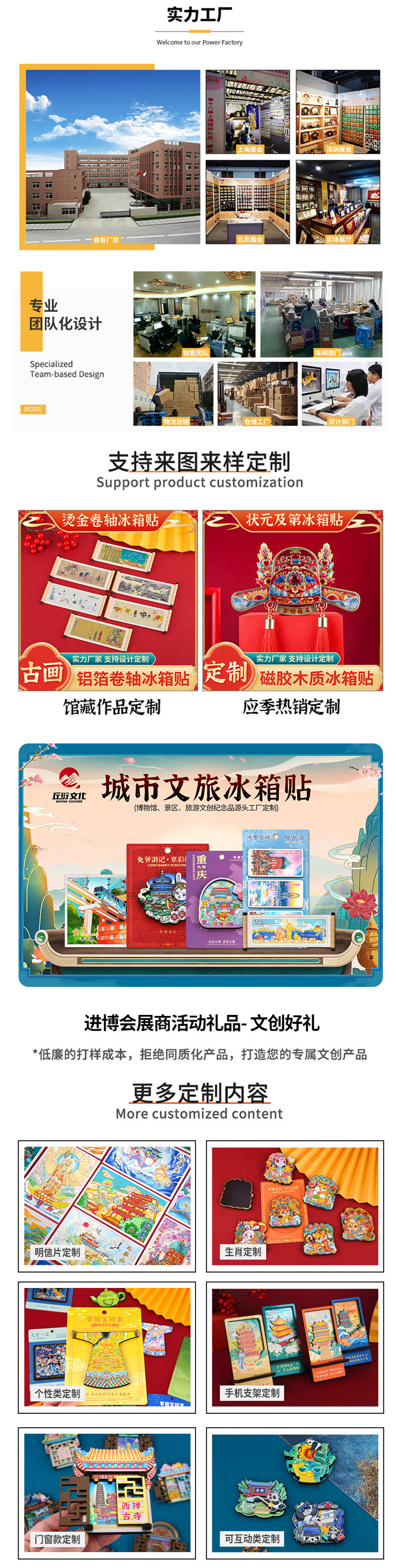 A 12-piece set of national trend cultural and creative resin simulation food fridge magnet pic 14