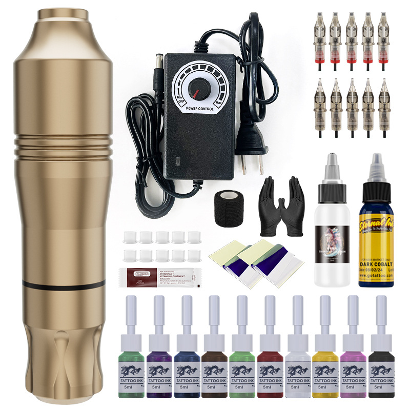 shanilak tattoo pen set, thread cutting and fogging practice tool, motor integrated tattoo machine, beauty tattoo and tattooing equipment wholesale pic 8