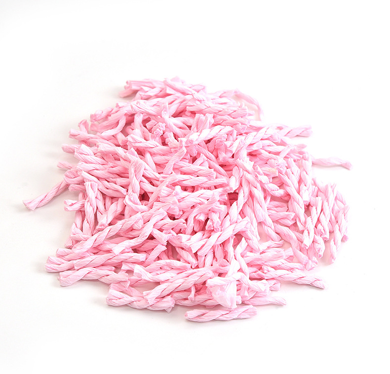 爱晴仓鼠纸棉垫料扭扭麻花纸粒双股纸 单股纸造景除臭吸水纸棉批发详情7