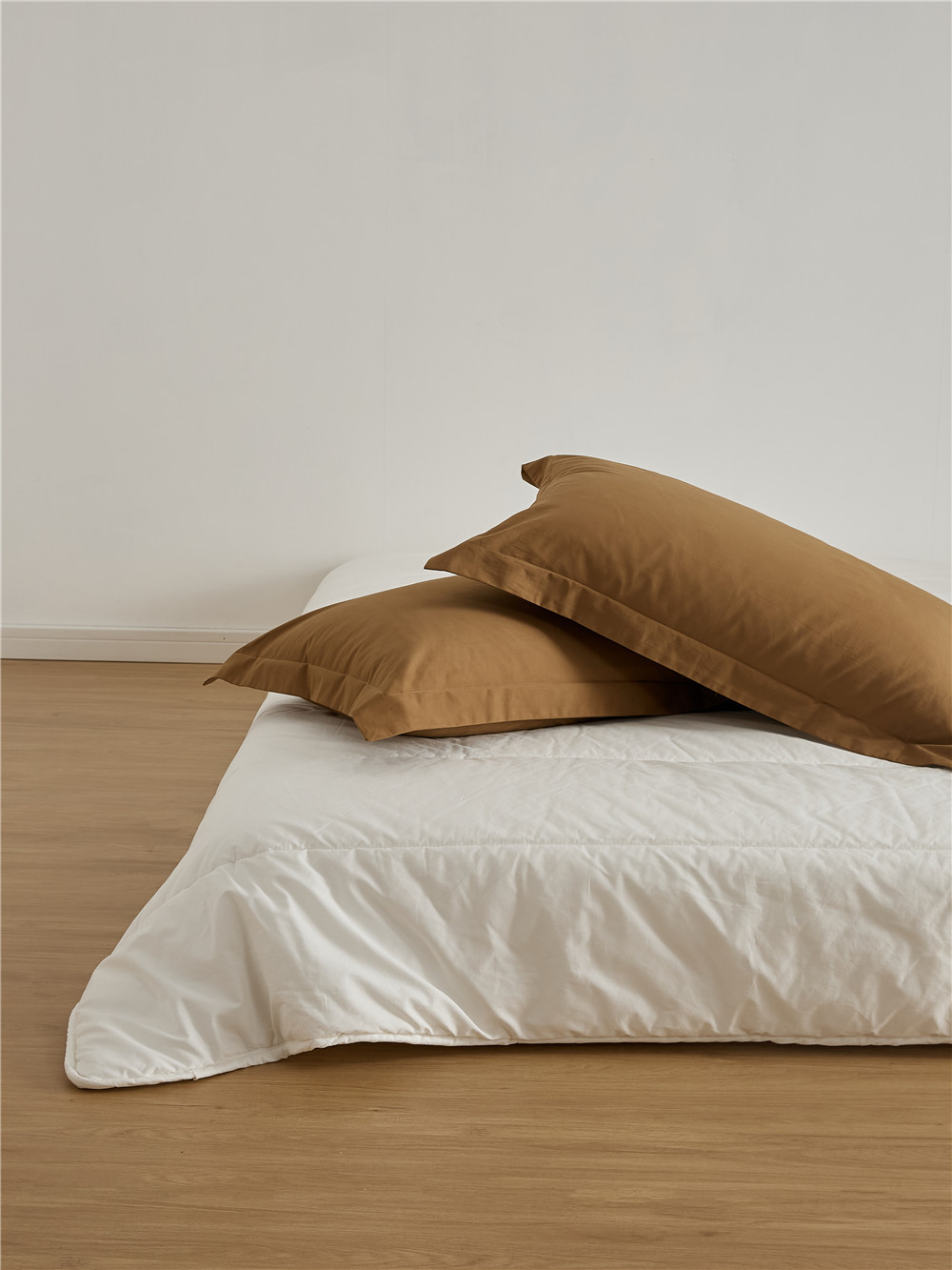 Long-staple cotton single item, all-cotton brushed quilt cover bed, simple pigment color pure cotton autumn and winter 1.8m bedding pic 121