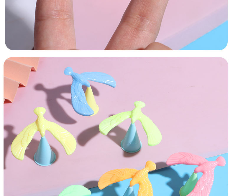 Nostalgic toys for the 80s generation: Balance bird, eagle, educational untoppleable figure, educational gravity bird, and small science and technology toys for children pic 14