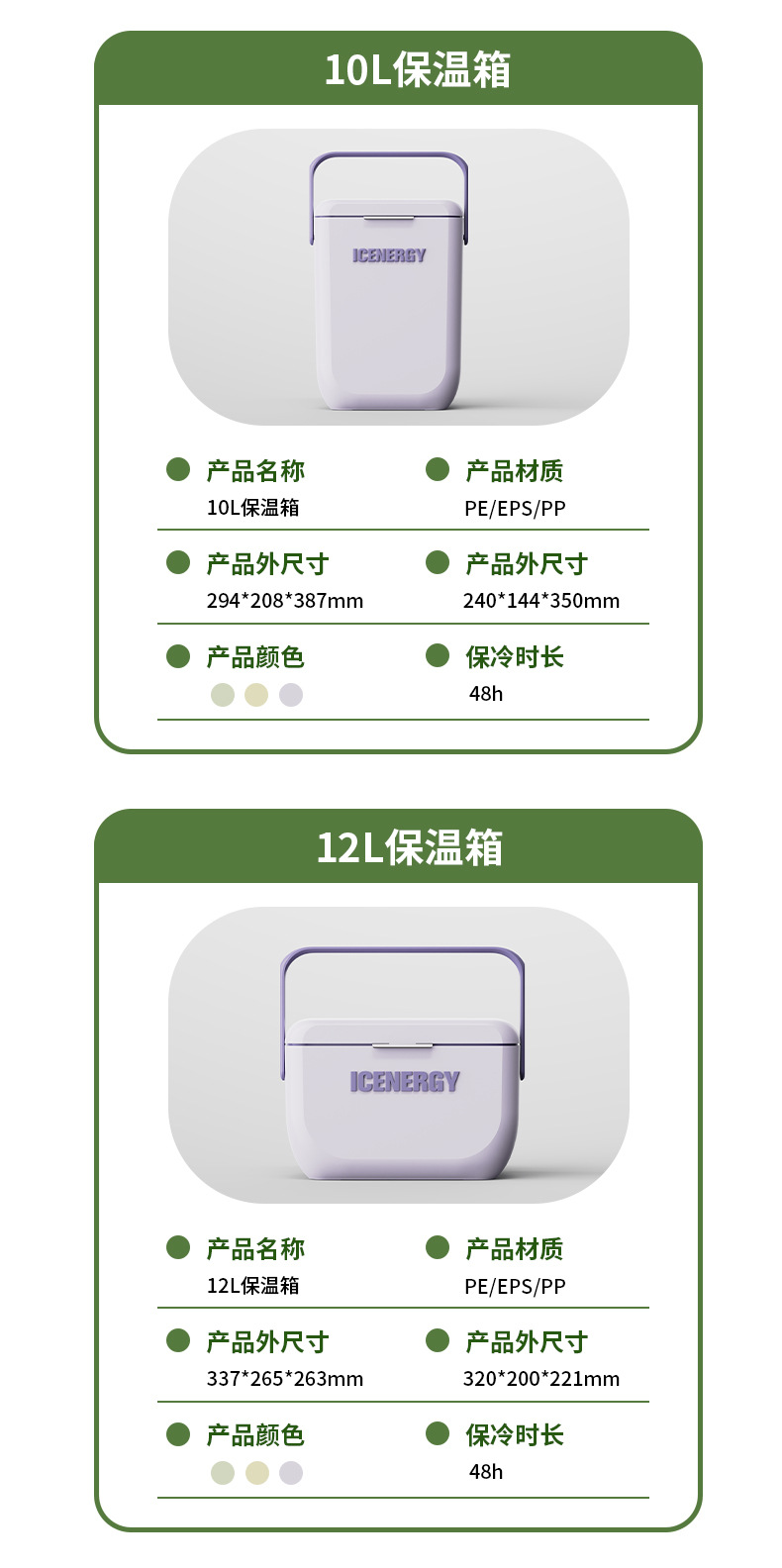 跨境保温箱冷藏食品级材质PU带提手高级创意多规格红酒桶OEM定制详情17