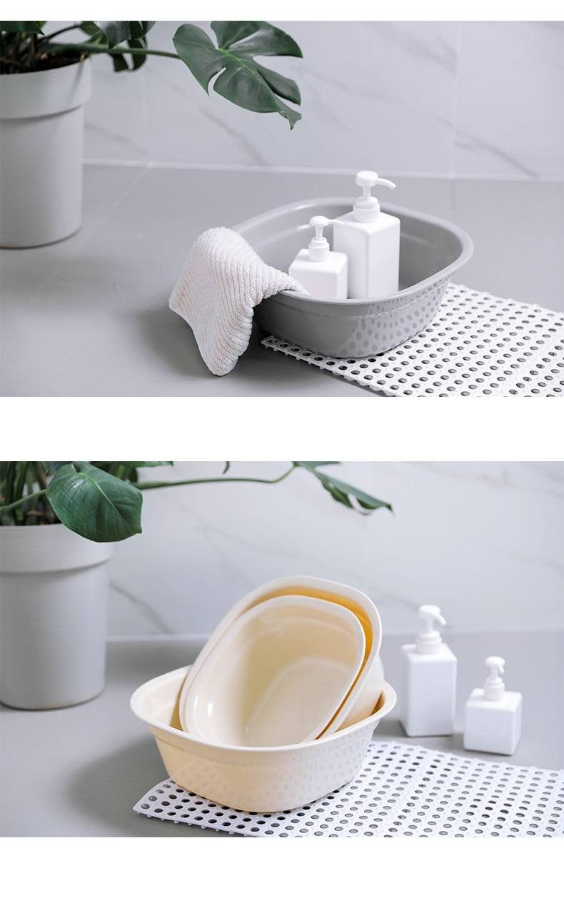 方形加厚塑料盆脸盆大号家用洗菜盆洗衣盆婴儿洗脚盆小盆子洗脸盆详情10