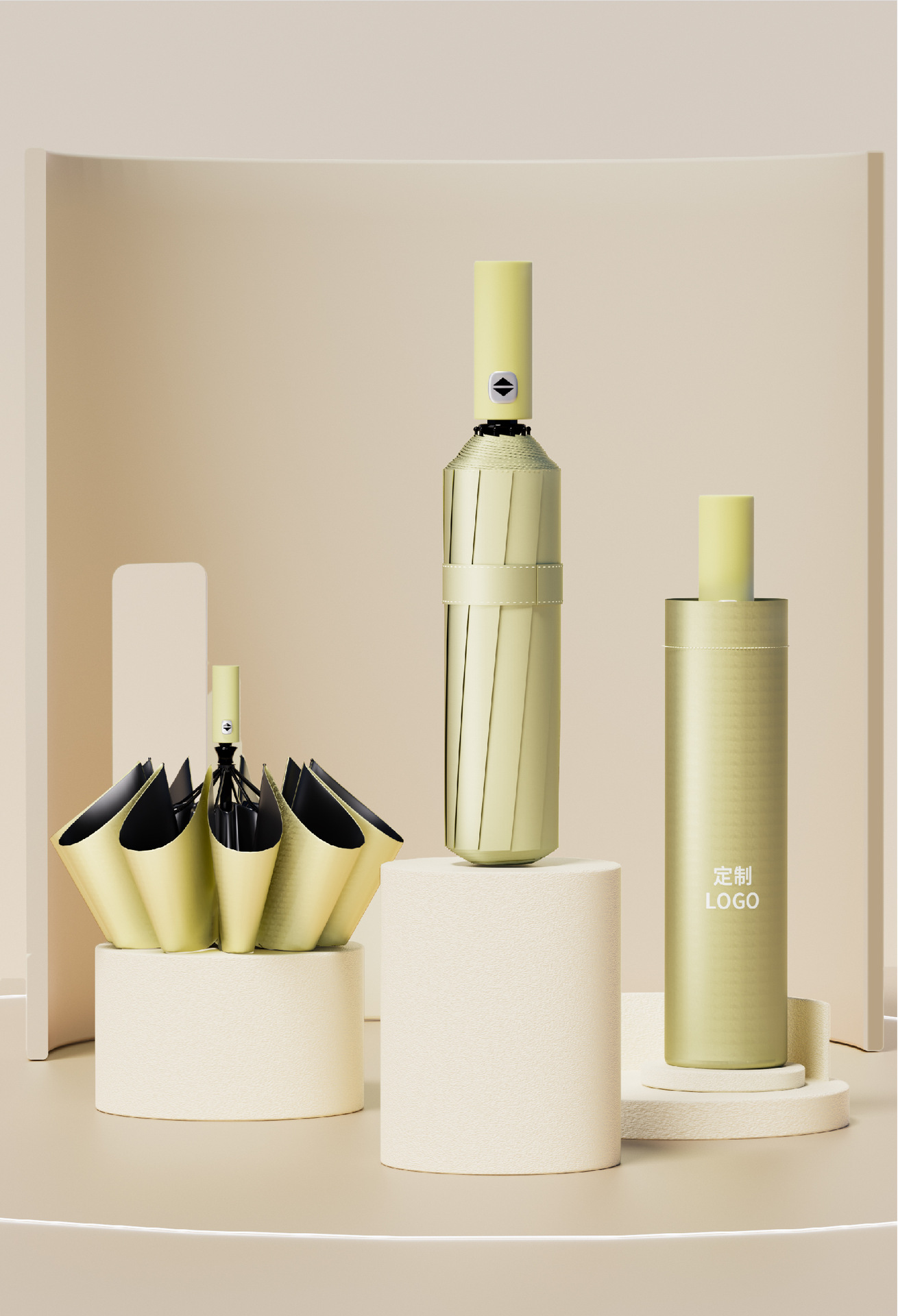 Fully automatic umbrellas, folding umbrellas, high-end feel, suitable for both sunny and rainy days, professional sunshade umbrellas, customized LOGO advertisements, sun umbrellas pic 4