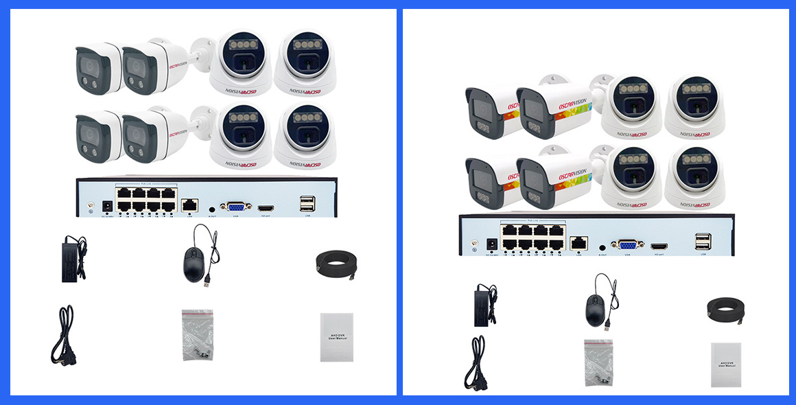安防监控设备 HD POE KIT 8CH 监控套装详情1