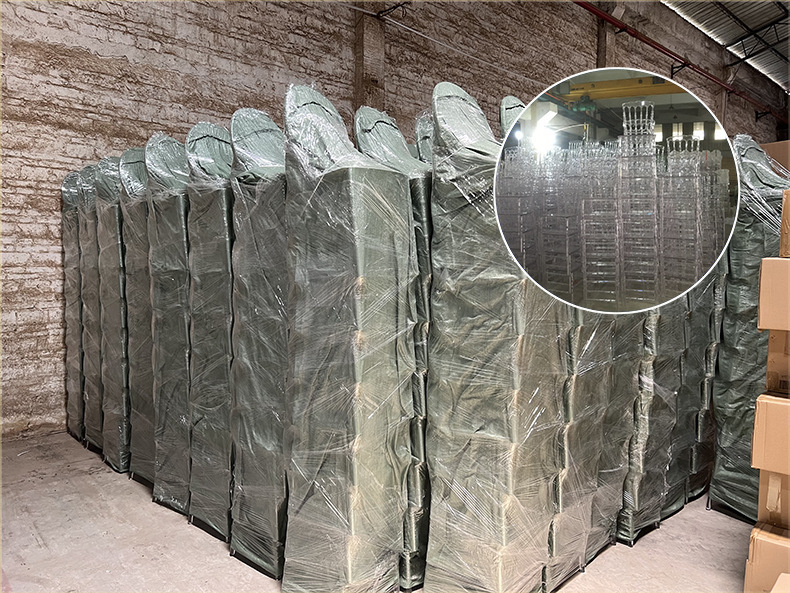 Star Factory wholesale outdoor wedding acrylic chairs, transparent crystal stools, hotel banquet hall plastic PC bamboo joint chairs pic 18