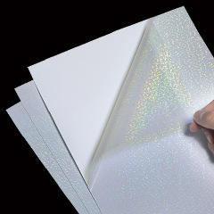 喷墨透明不干胶pet防水a4自粘打印纸diy贴纸速干标 签纸厂家批发详情11