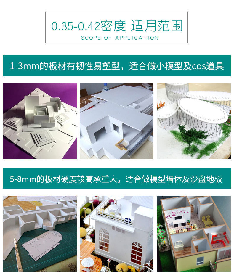 PVC foam board, high-density Andy board, advertising pvc board, snow foam board material, engraving material manufacturer in stock pic 5