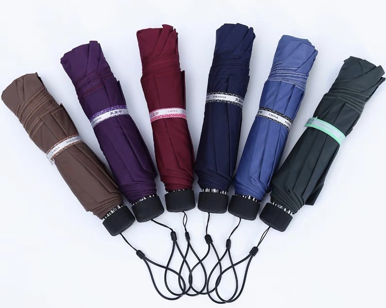 批发正品天堂伞307E商务三折八骨晴雨伞可印广告礼品发放商超配送详情7