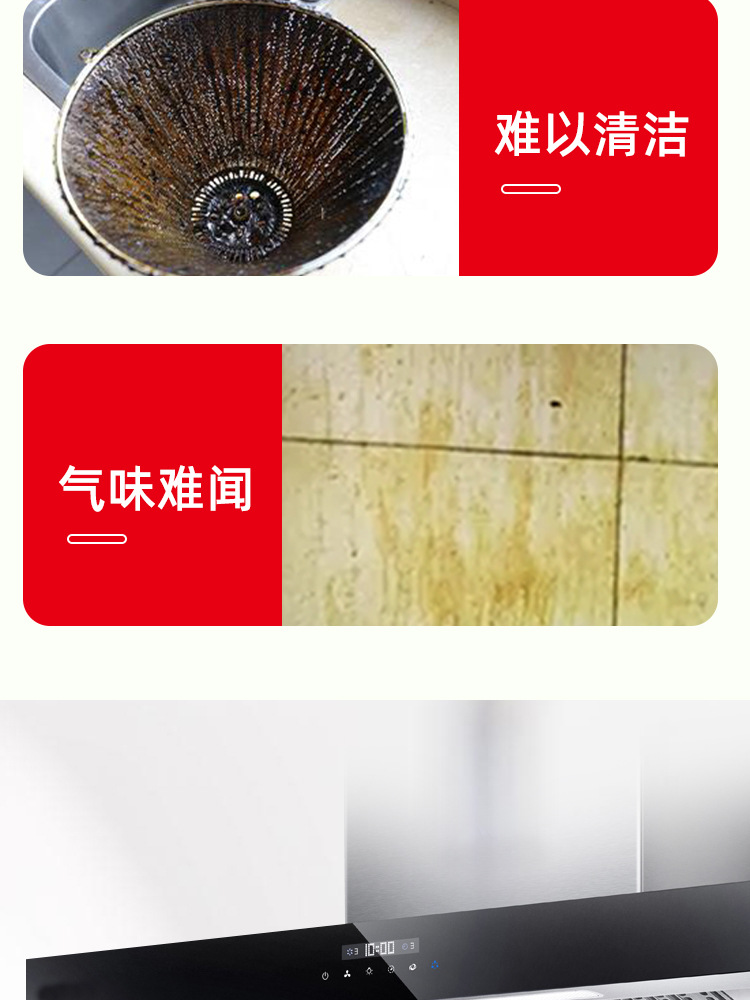 Heavy oil stain cleaner, household fume cleaner manufacturer, multi-functional kitchen oil stain remover, oil stain cleaner foam type pic 4