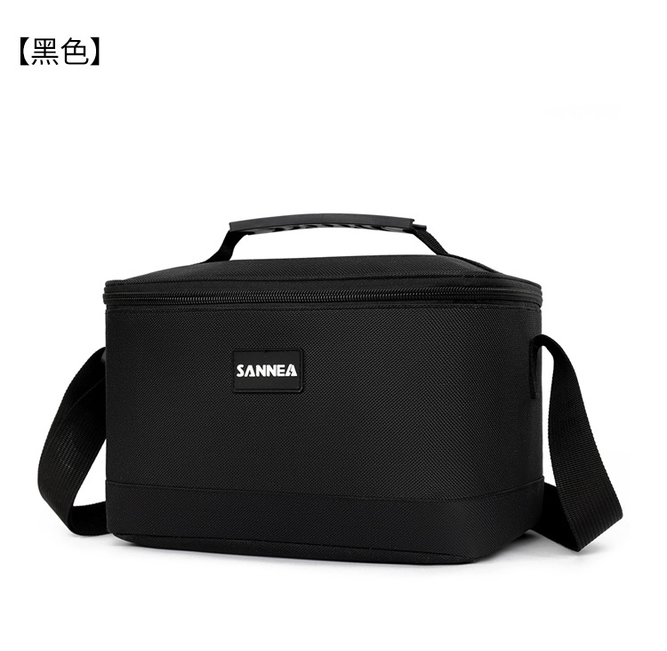 Wholesale aluminum foil lunch bags, waterproof ice packs, hand-held lunch box bags, thickened striped bento bags, insulated bags, cross-border pic 34