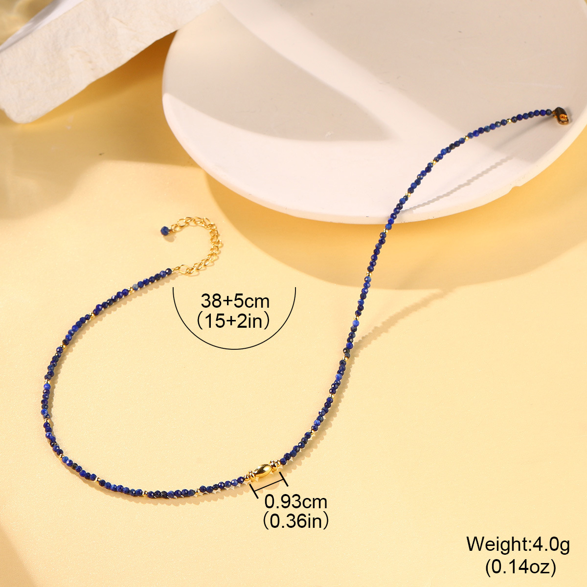 新款ins小众设计多彩串珠高级感简约项链天然珍珠时尚多巴胺颈链详情29