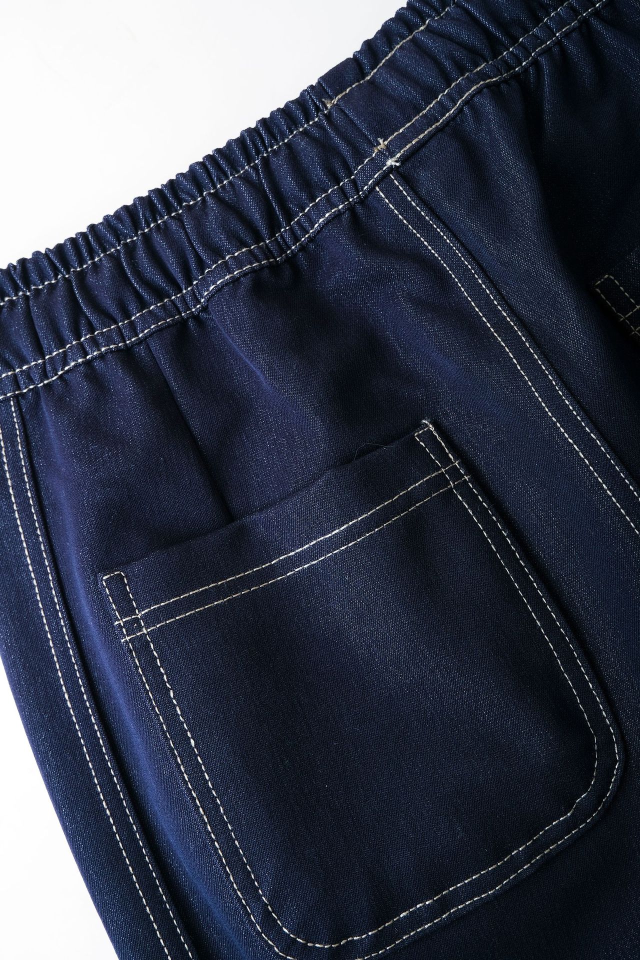 Slim and flattering ~ Casual retro wide-leg jeans for women in early spring, loose and slimming, straight-leg pants with a drawstring effect pic 19