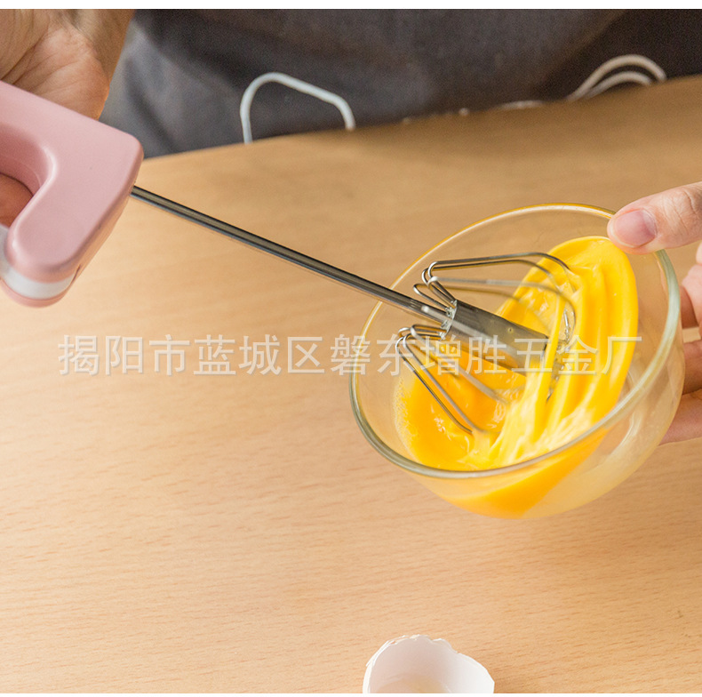 手持小型半自动按压式打蛋器面粉奶油搅拌器厨房家用烘焙小工具详情13