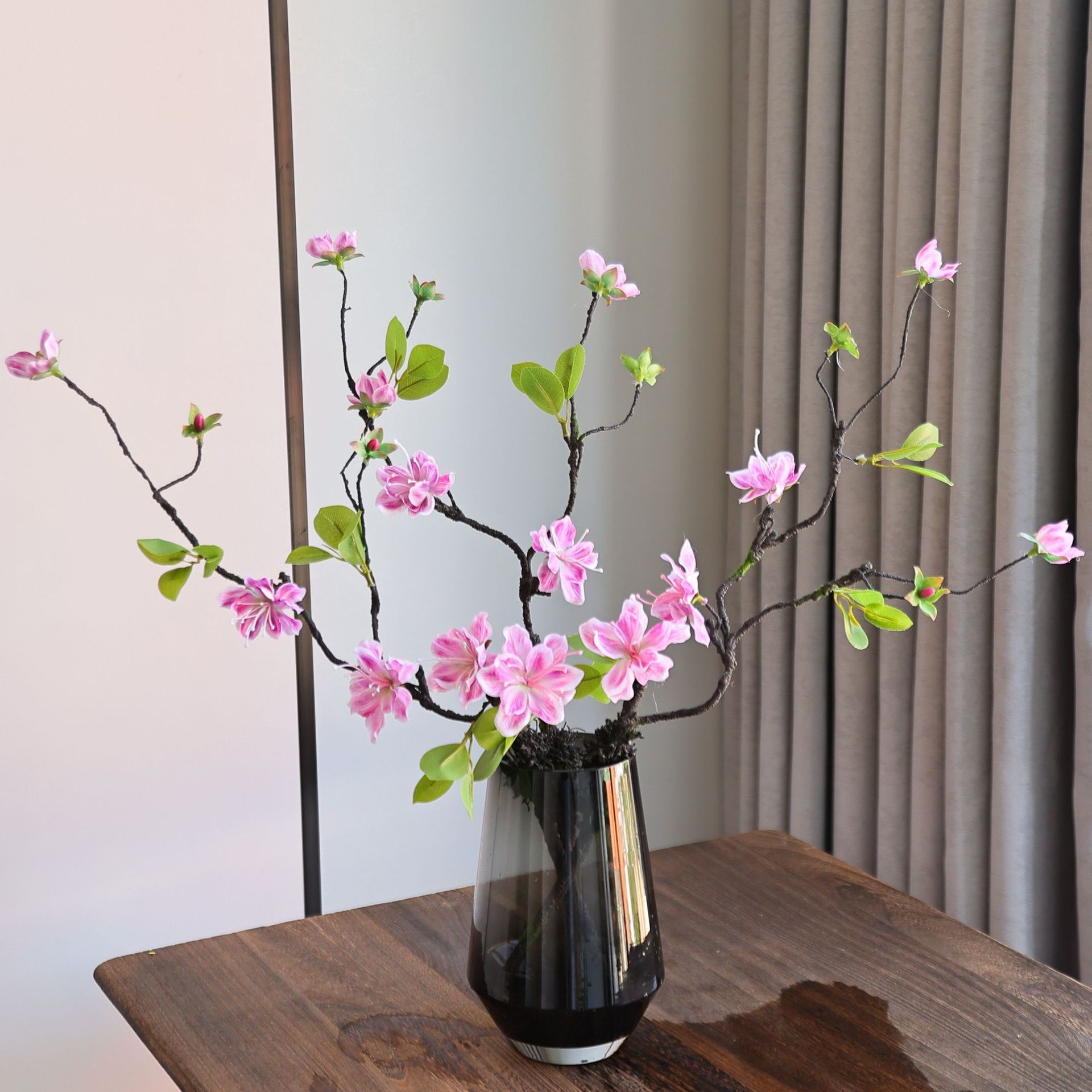 仿真花金丝兰家居中式古典茉莉花假花插花摆件新中式花朵家居装扮详情4